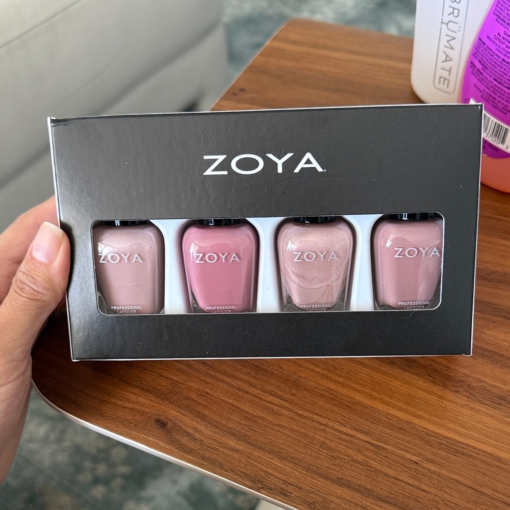 Zoya Blush and Rose Nail Polish Collection- non toxic
